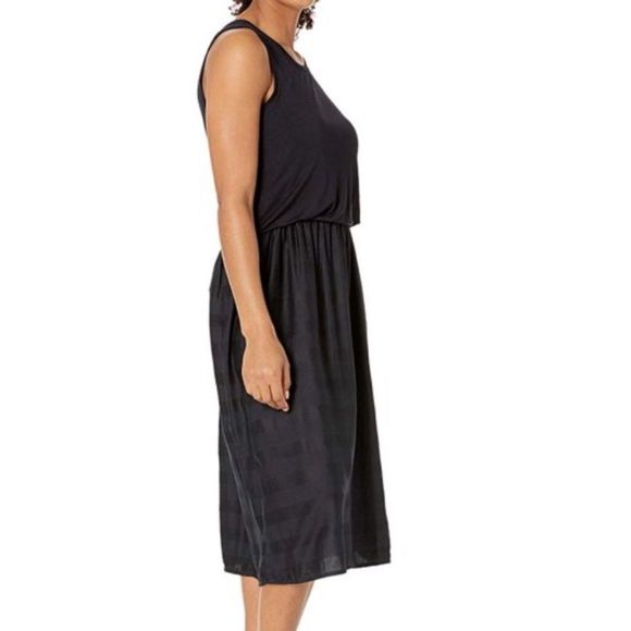NWTs Prana Midi Dress with pockets - Black Size Small - Picture 3 of 10